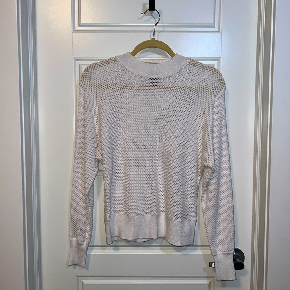 (3/$30💕) Mesh Peekaboo See Through Sweater